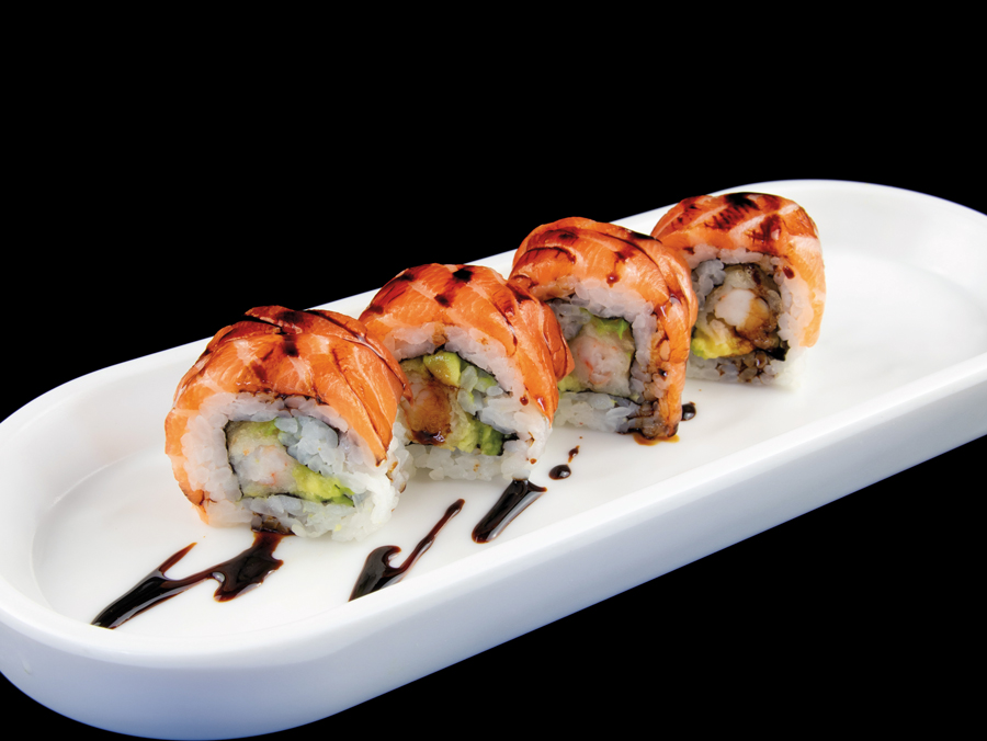 Uramaki-tiger-roll